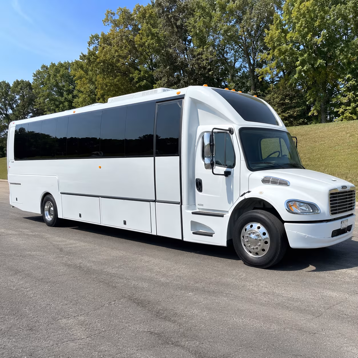 Cincinnati Bachelor & Bachelorette Transportation party bus exterior