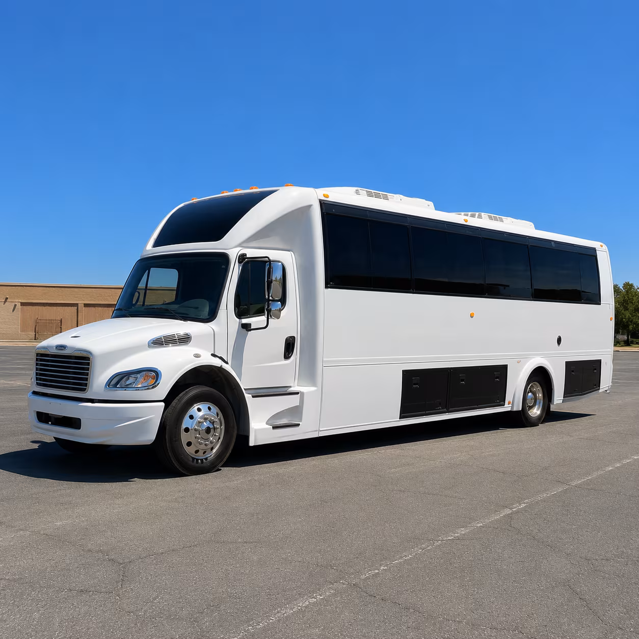 Cincinnati Birthday, Sweet 16, & Quinceañera Transportation party bus exterior