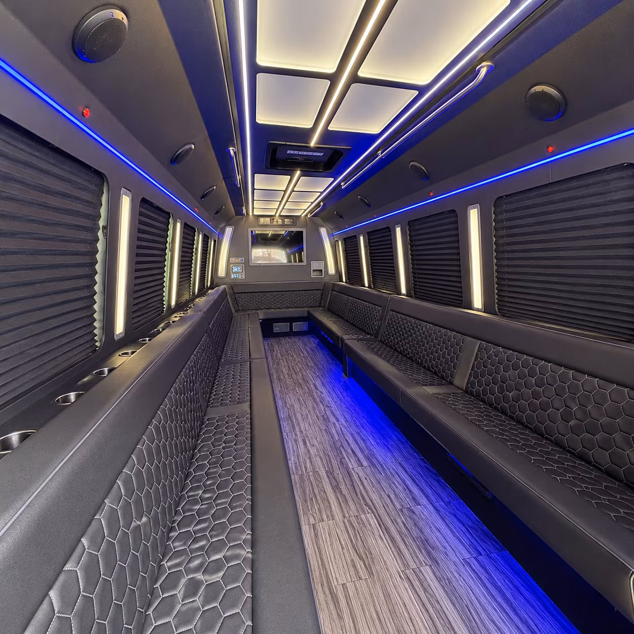Cincinnati Birthday, Sweet 16, & Quinceañera Transportation onboard seating
