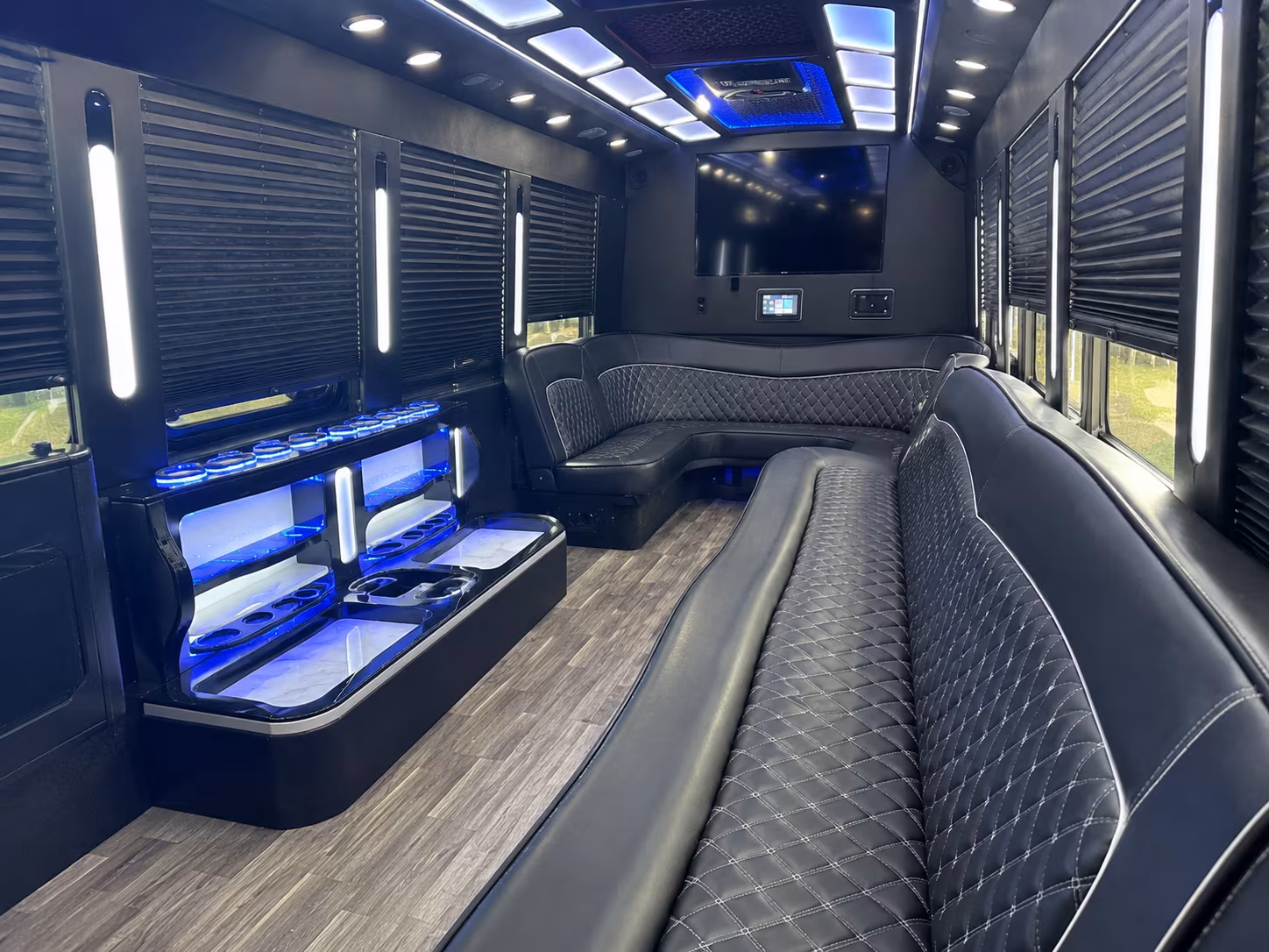 Cincinnati Concert & Music Festival Transportation party bus exterior