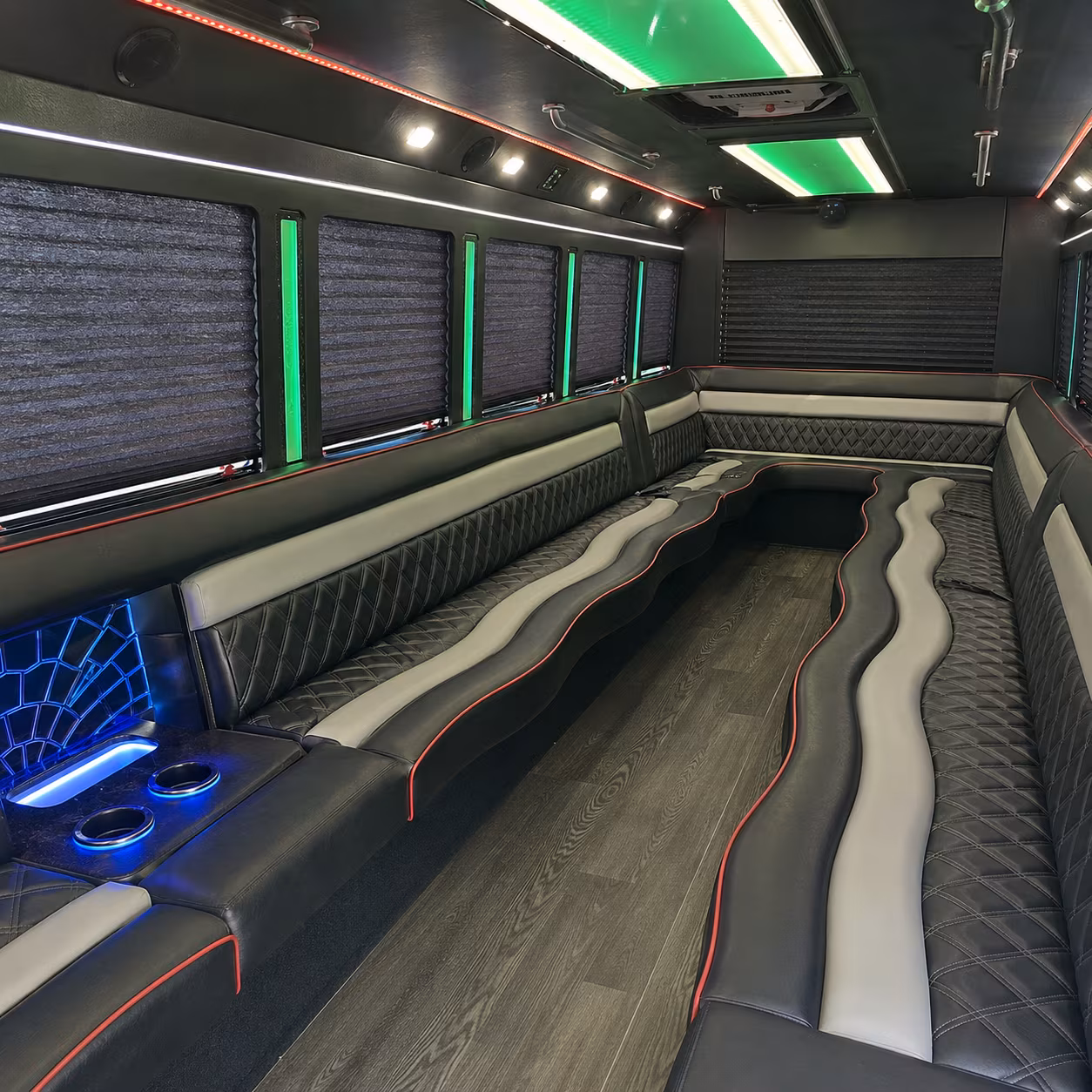 Cincinnati Private Event Transportation party bus exterior
