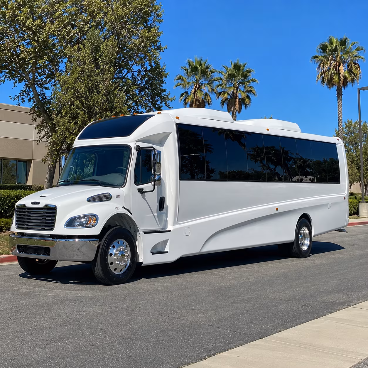 Cincinnati School Event Transportation party bus exterior