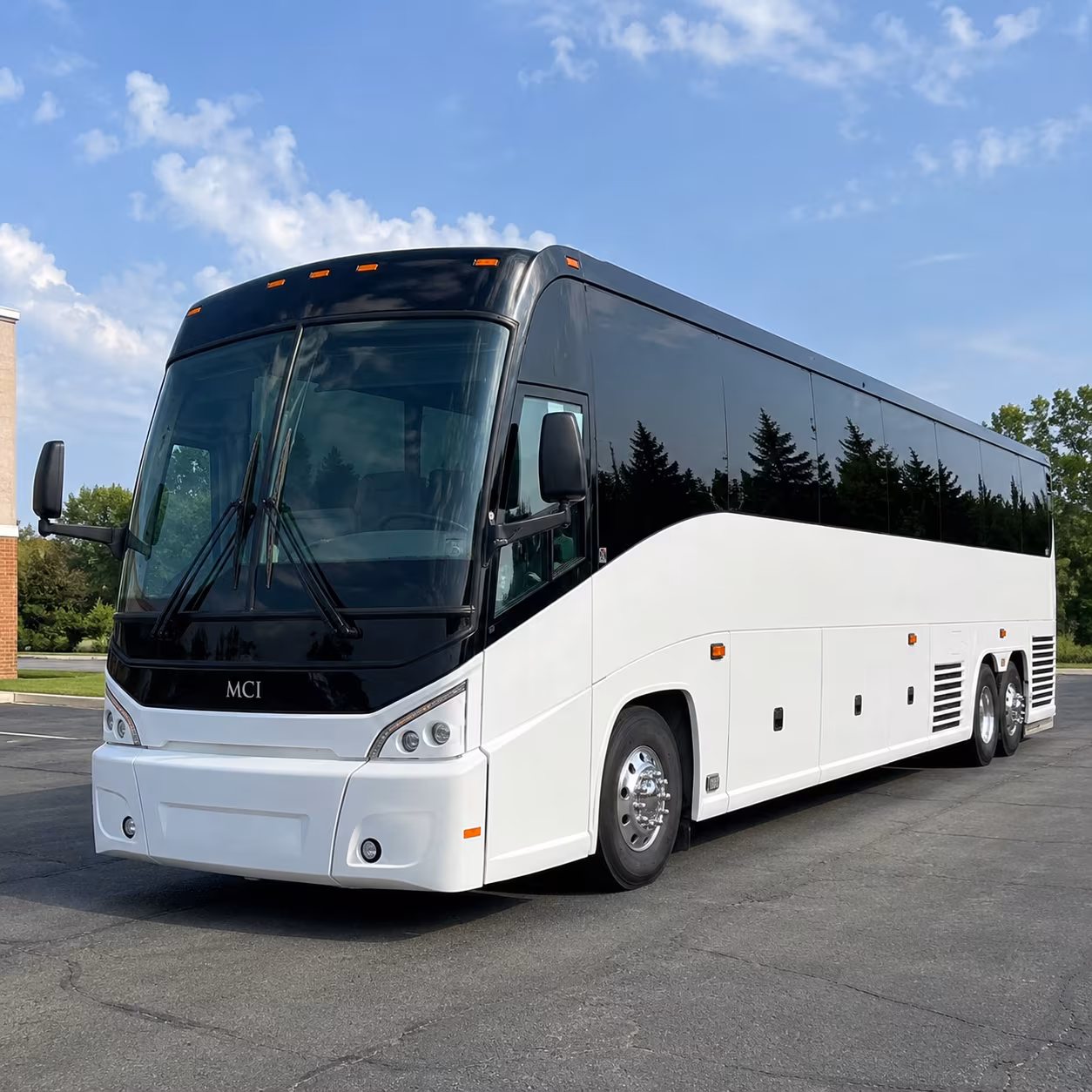 Cincinnati School Event Transportation party bus exterior