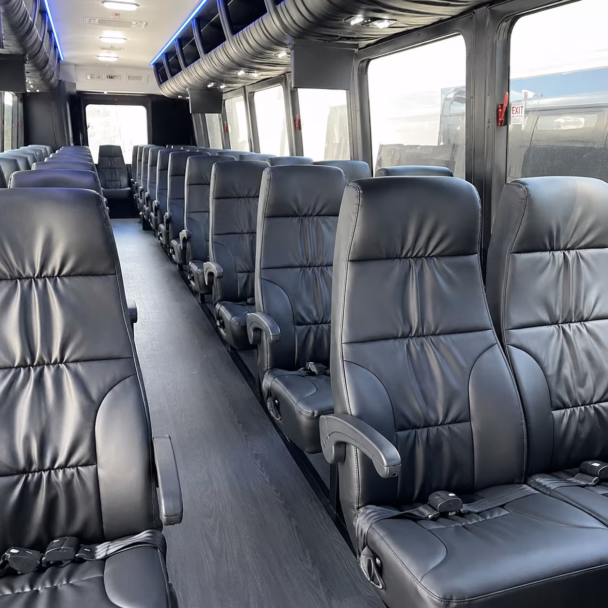 Cincinnati School Event Transportation onboard seating