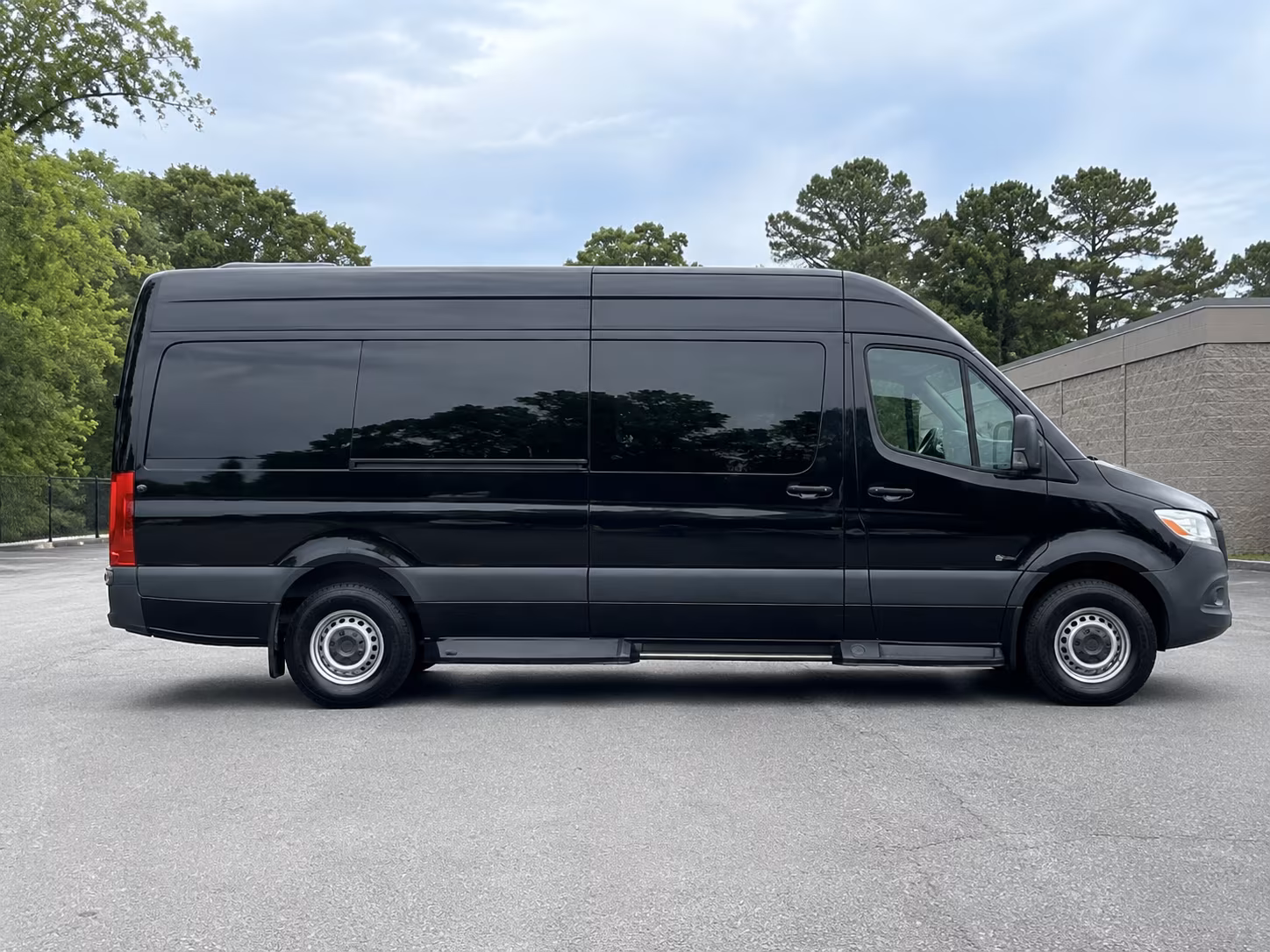 Cincinnati School Event Transportation party bus interior