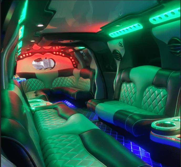Cincinnati Chrysler Limos Interior