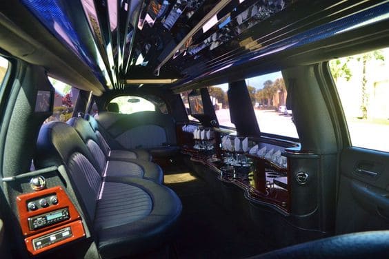 Cincinnati Escalade Limos Interior