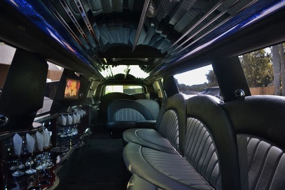 Cincinnati Hummer Limos Interior
