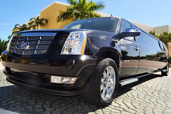 Cincinnati Black Escalade Limo