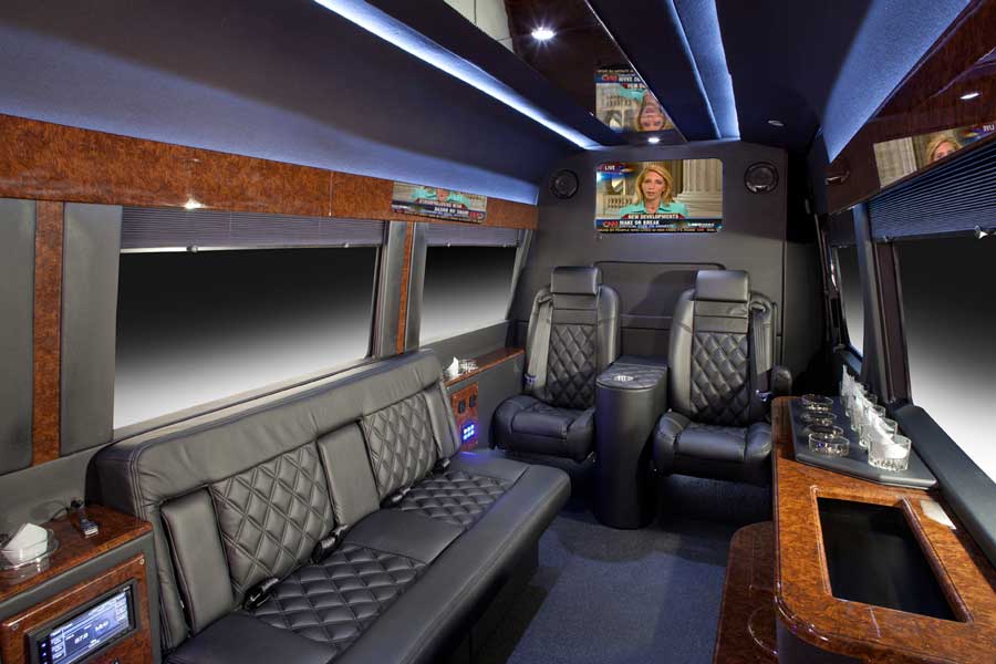 Cincinnati Limo Style Sprinter Bus
